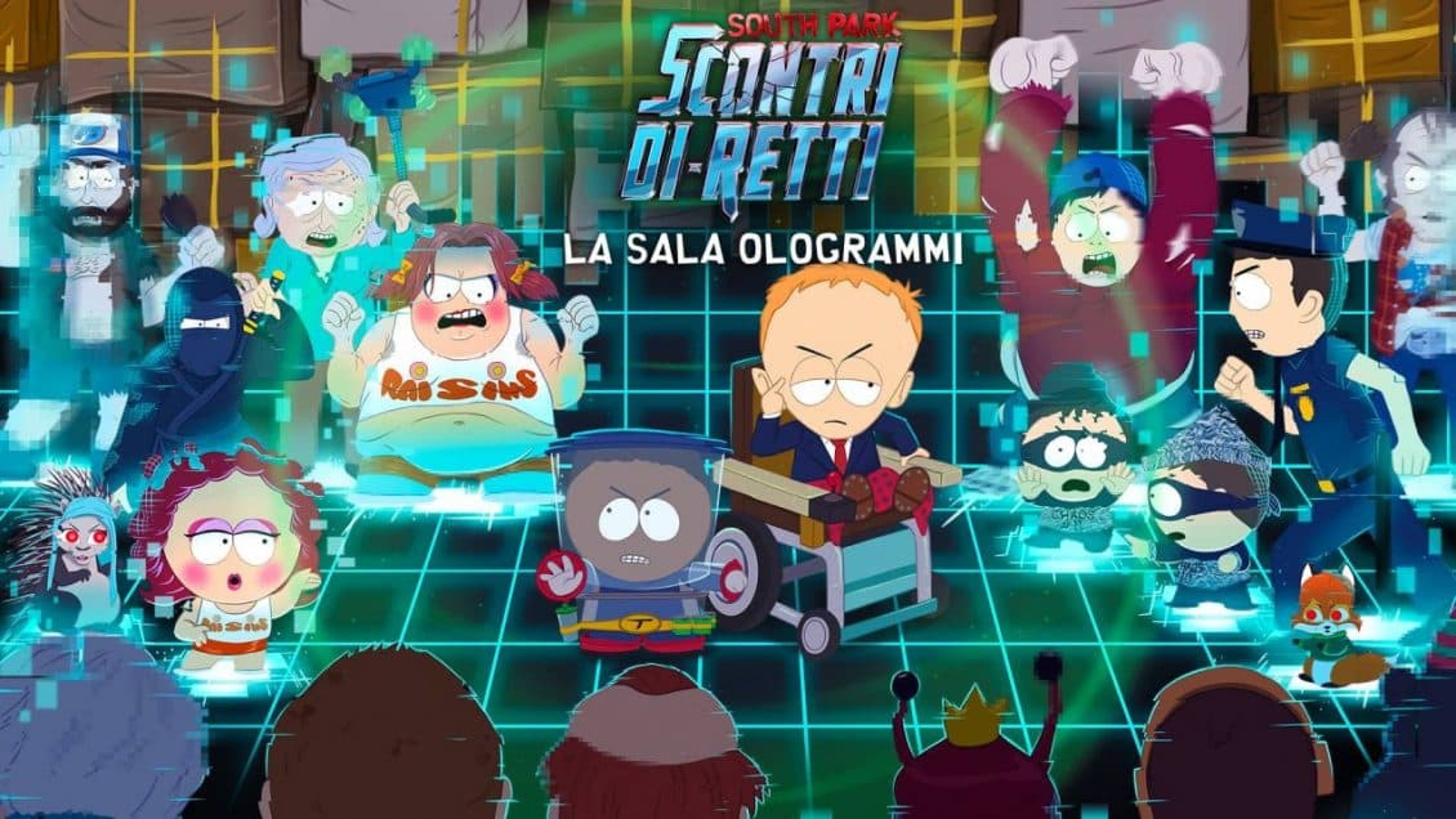 South Park Scontri Di-Retti: il DLC è “La sala ologrammi” è ora disponibile. Copertina