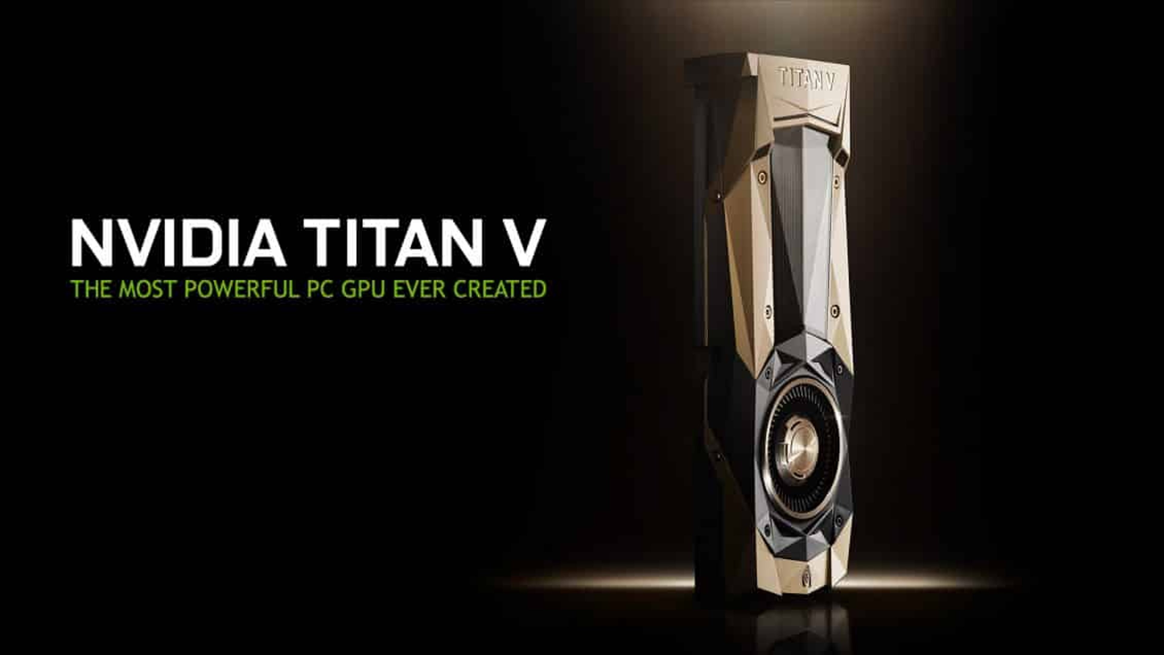 Ecco a voi Nvidia Titan V