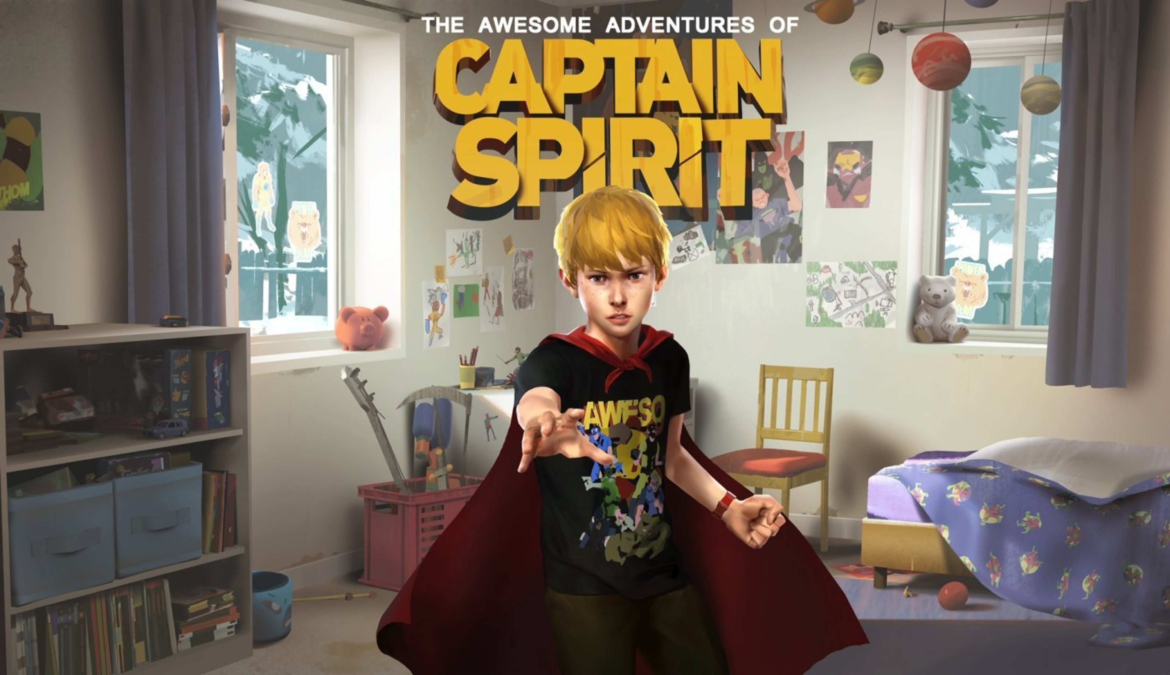 Le fantastiche avventure di Captain Spirit, provato il prequel. Cover