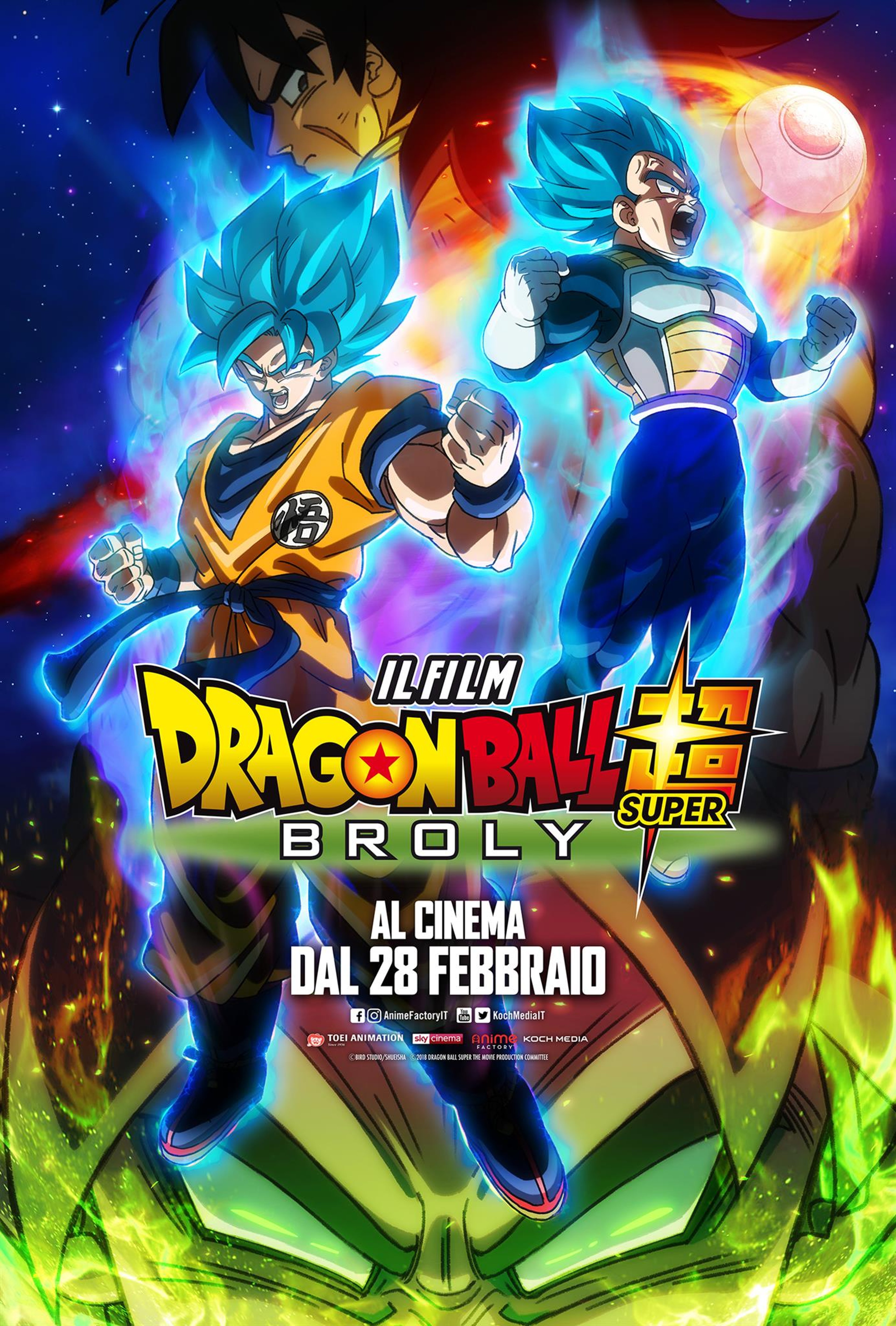 Dragon Ball Super: Broly, Anime Factory presenta il secondo trailer ufficiale del film Cover