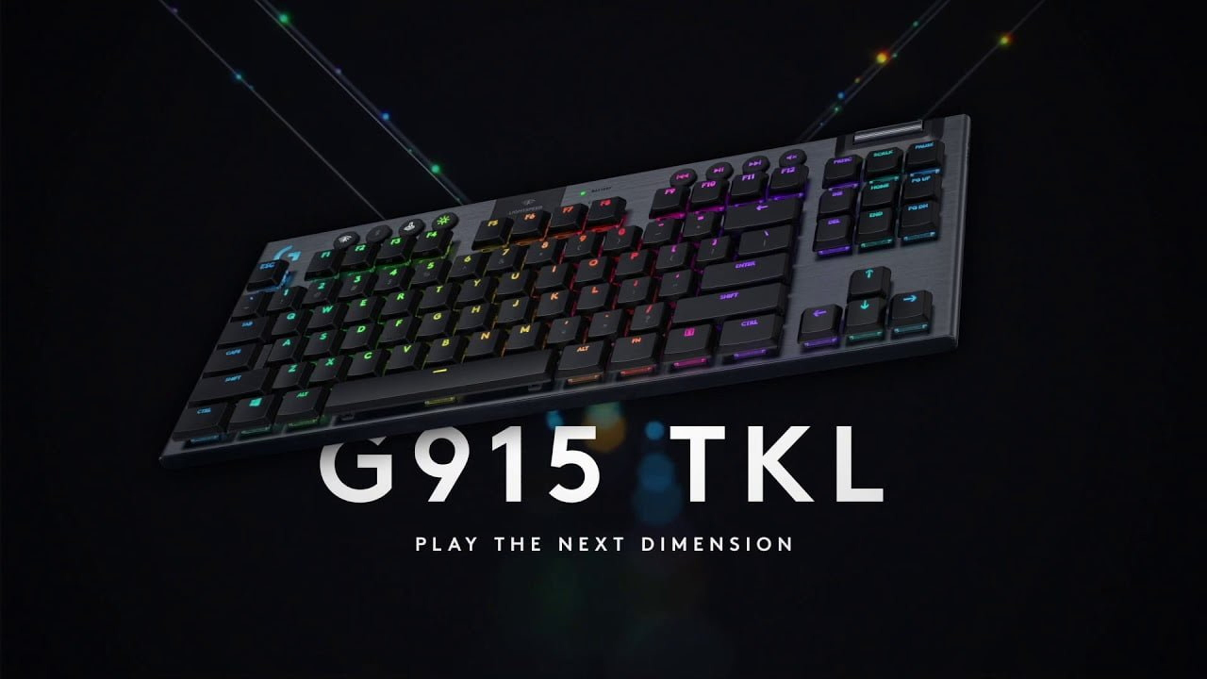 Logitech G915 TKL: la nuova tastiera meccanica da gaming senza tastierino numerico