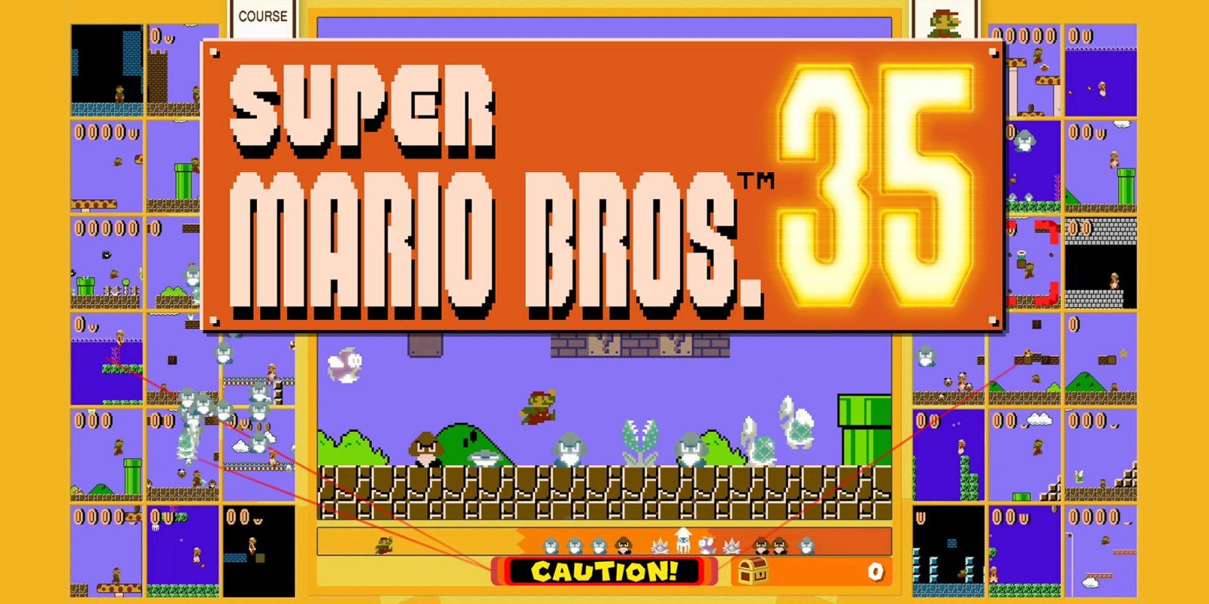 Super Mario Bros. 35: il battle royale Nintendo