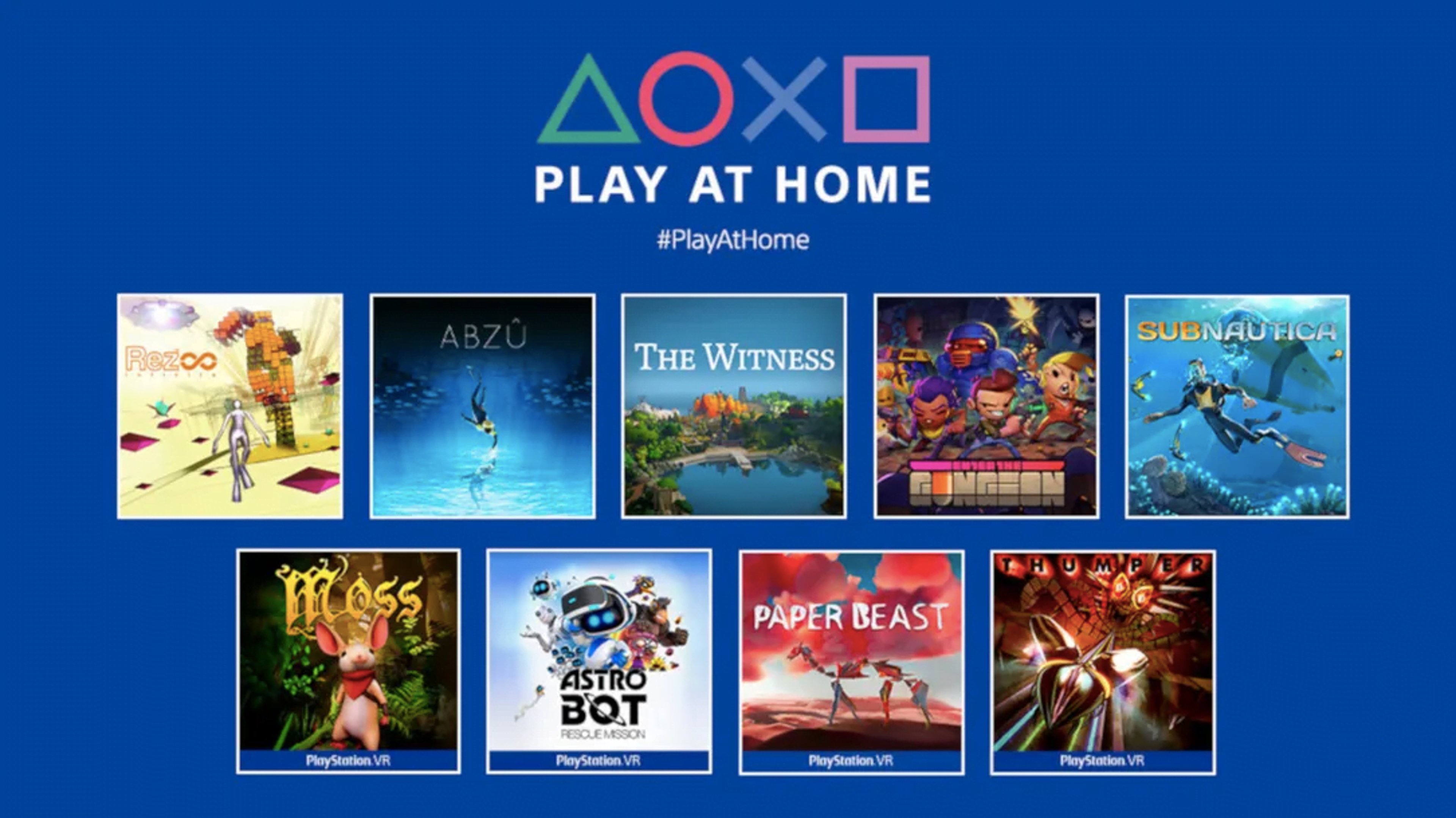 Play at Home – annunciati 10 giochi gratis