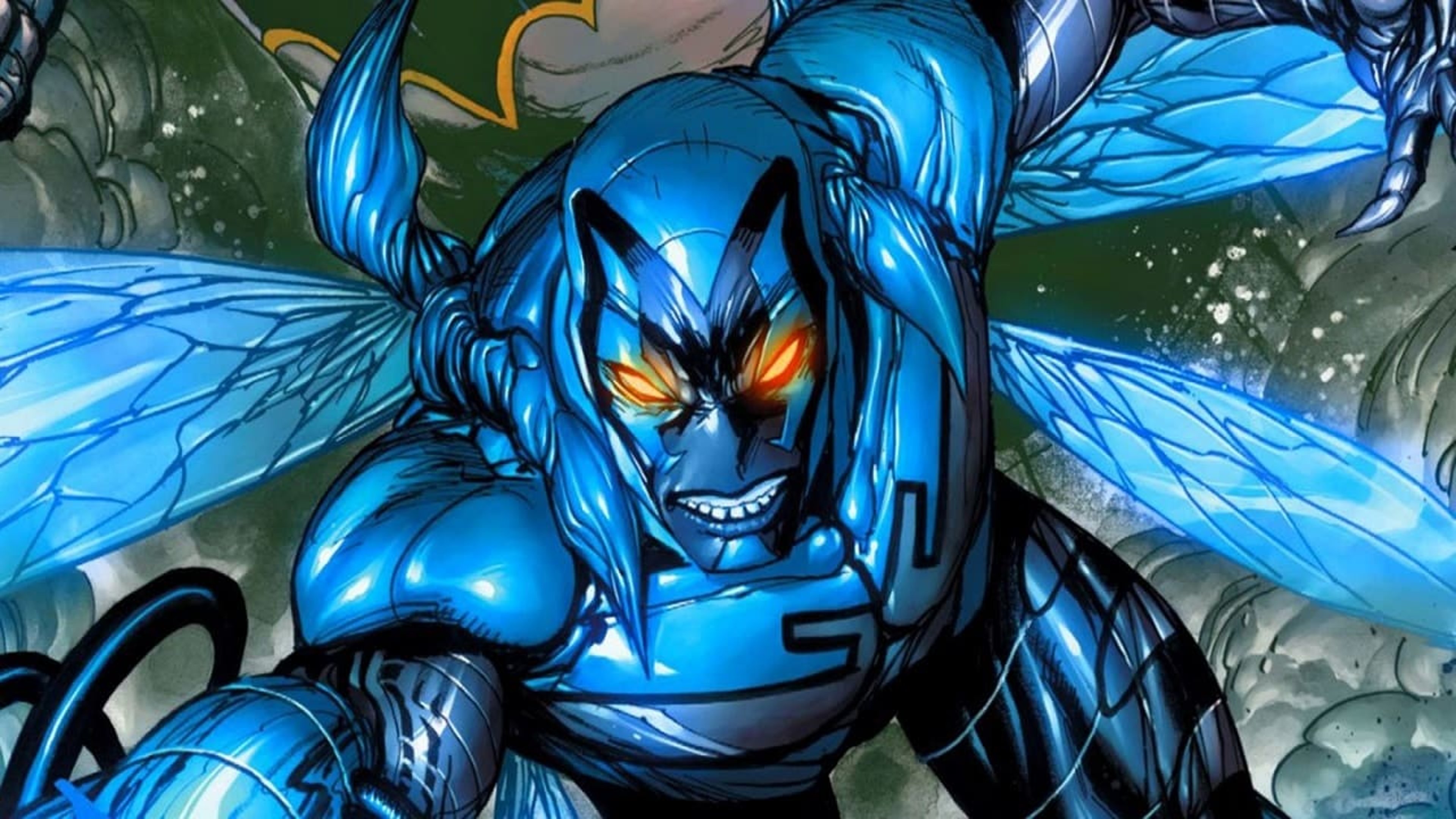Blue Beetle: uno sguardo al costume direttamente dal set