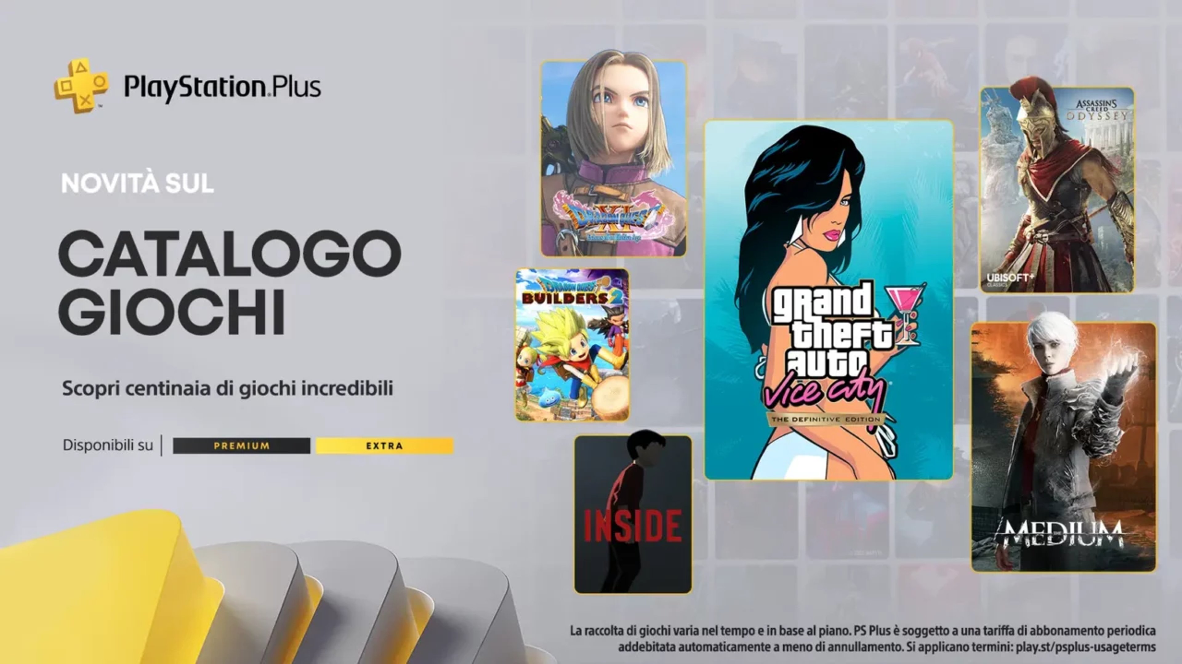 PS Plus Extra e Premium: giochi in arrivo il 18 ottobre