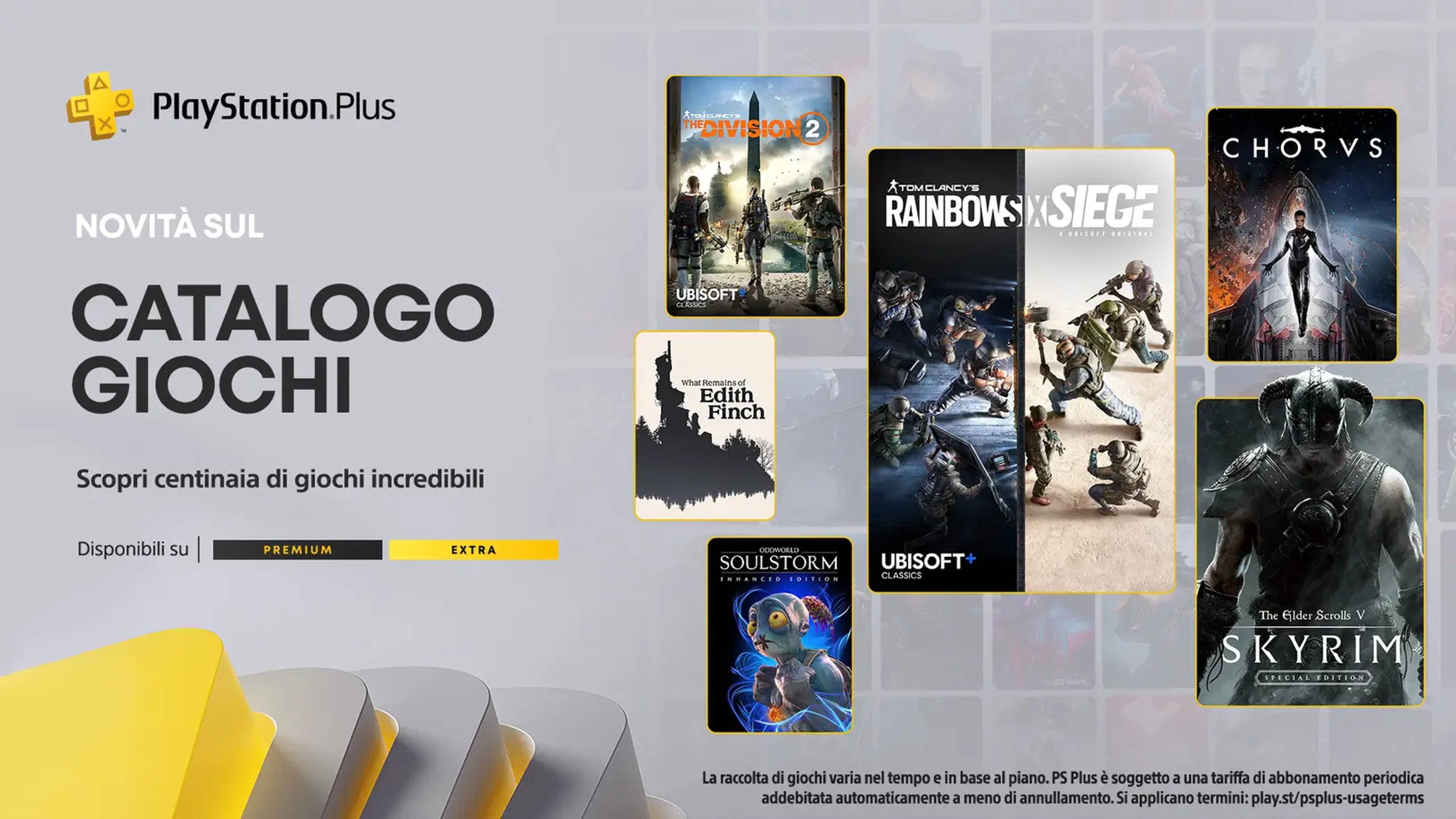 PS Plus Extra e Premium: catalogo giochi di novembre 2022 Copertina