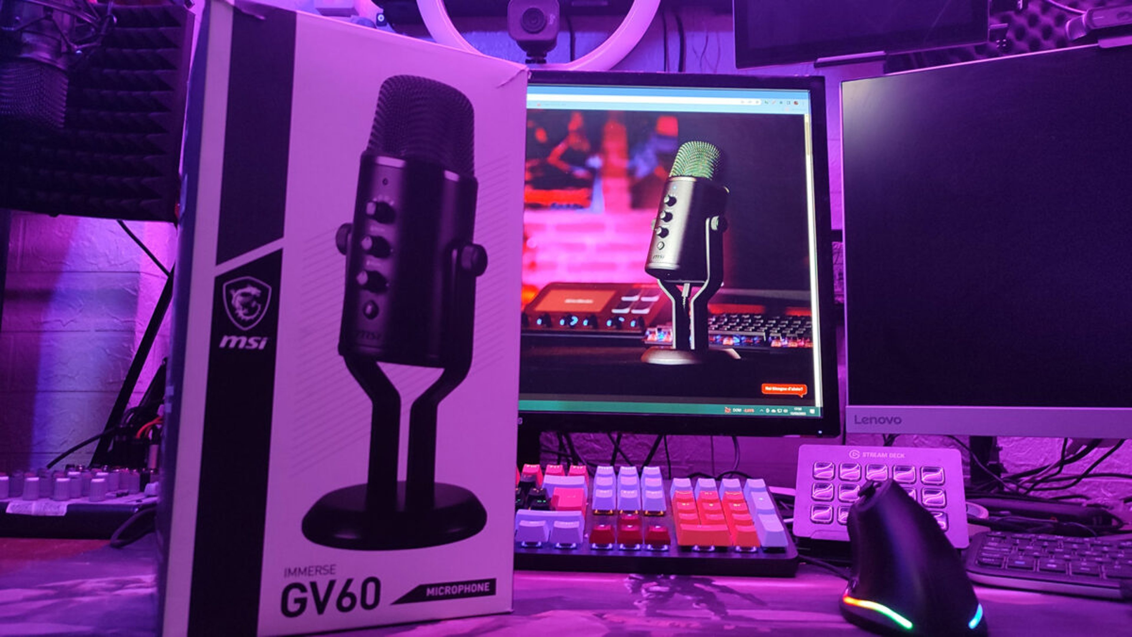 MSI Immerse GV60, Recensione – Streaming mic per eccellenza? Copertina