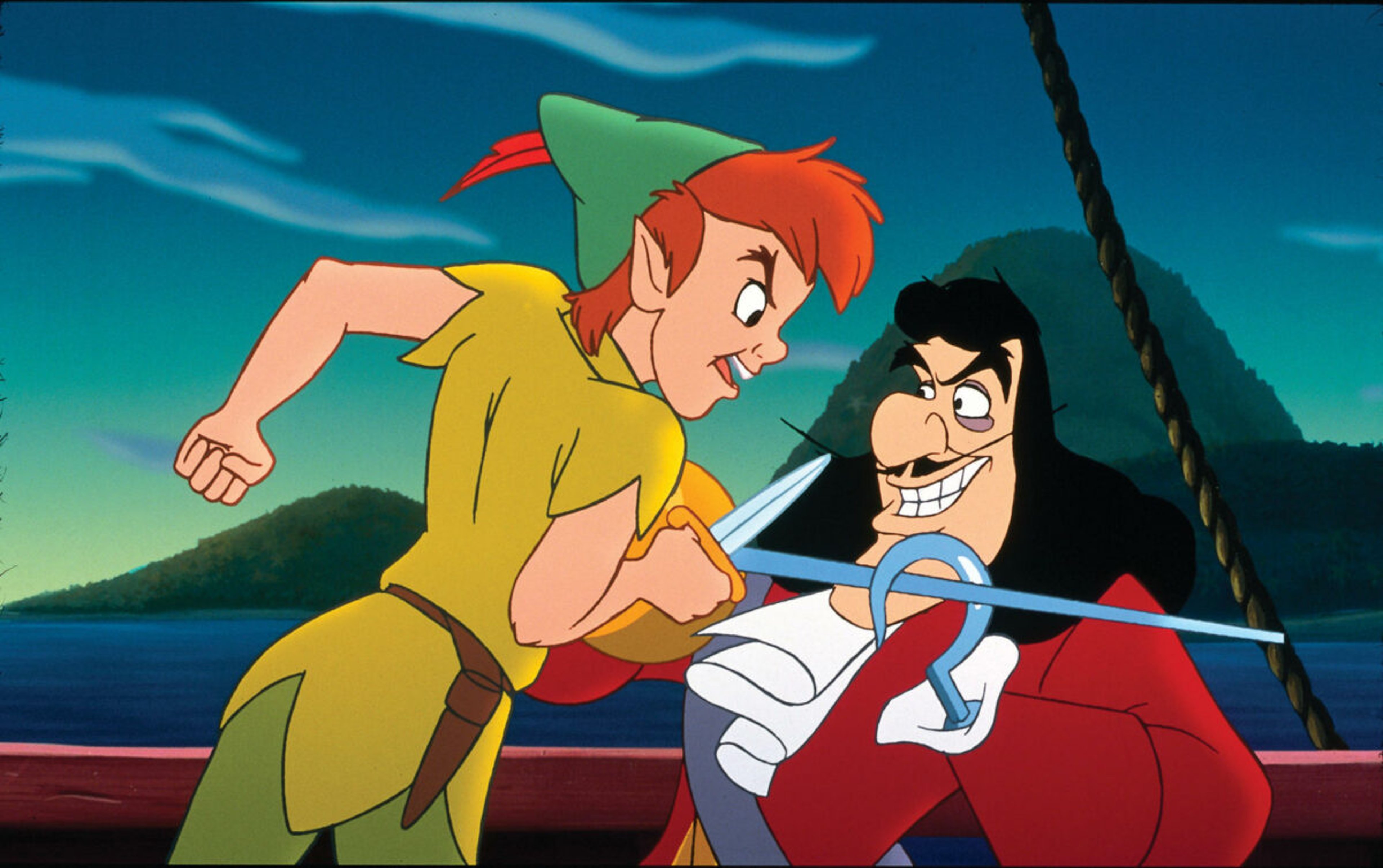 Uno scontro tra Peter Pan e Capitan Uncino