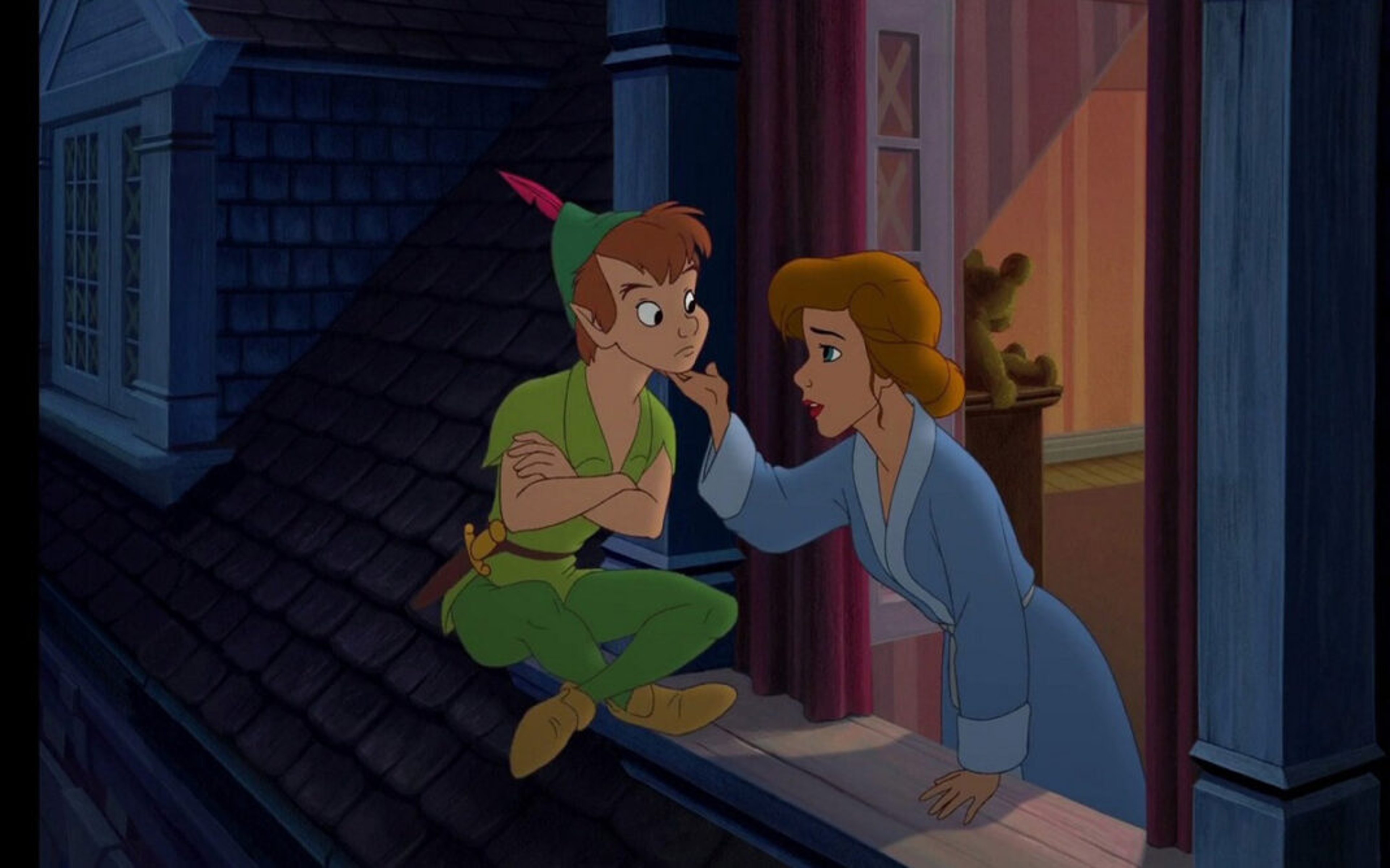 Peter Pan e Wendy da adulta