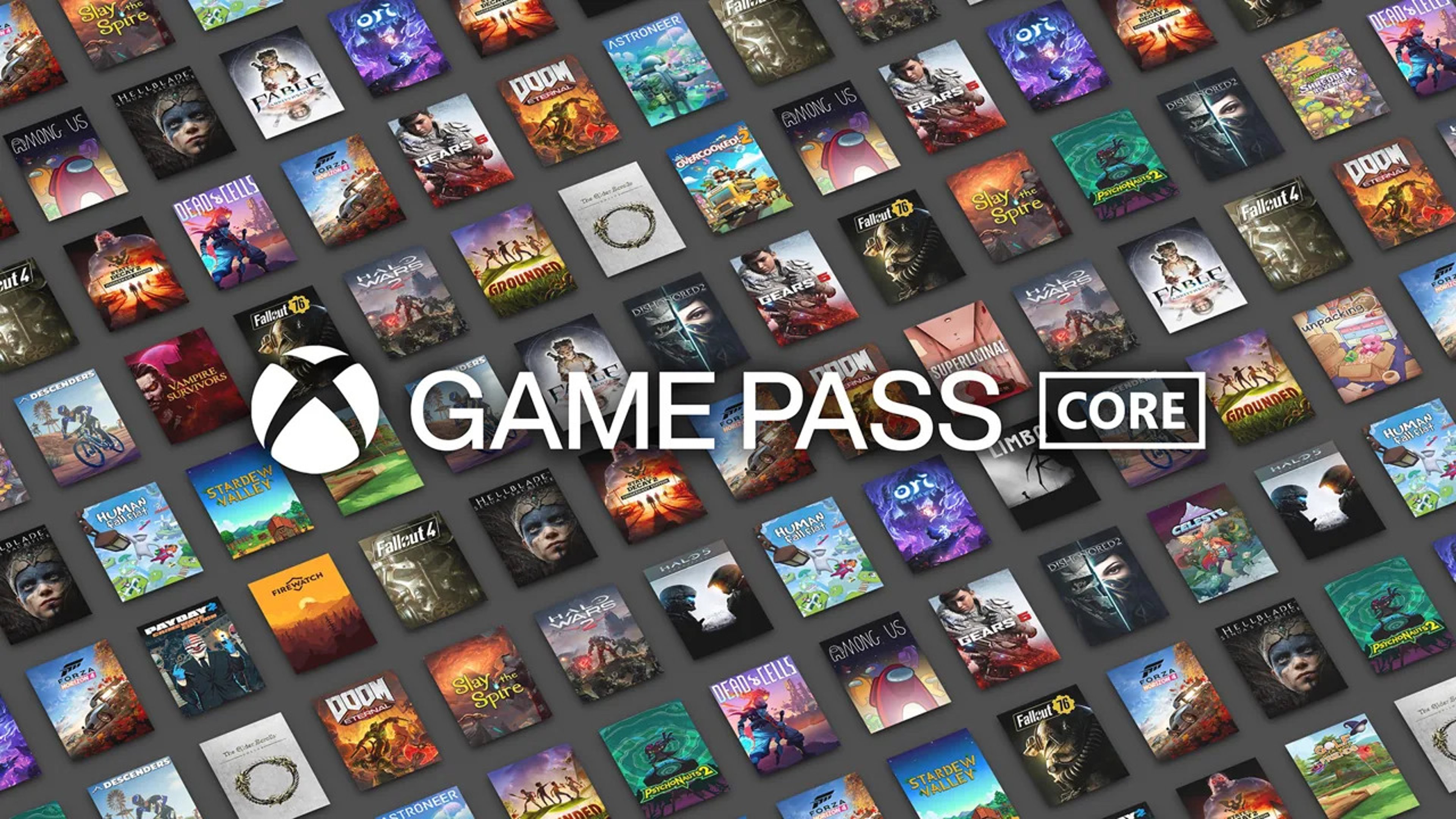 Benvenuto Xbox Game Pass Core!