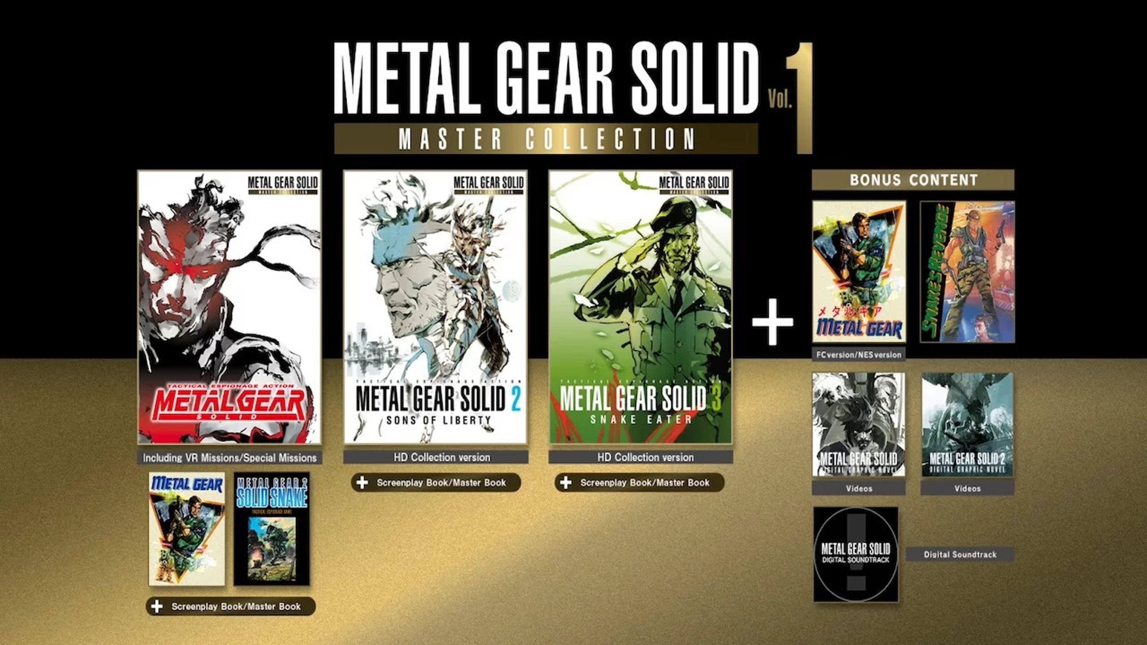 Metal Gear Solid: Master Collection Vol. 1 – Recensione Copertina