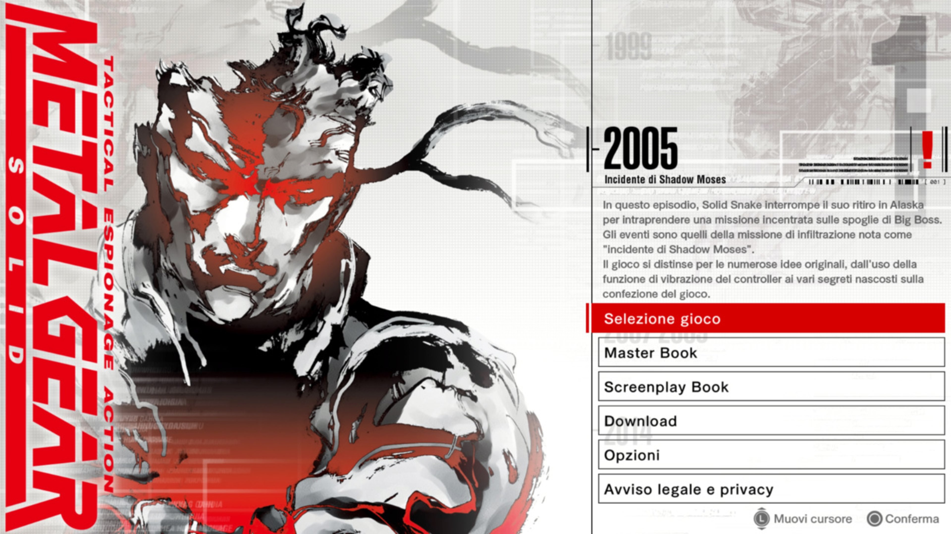 metal gear solid master collection