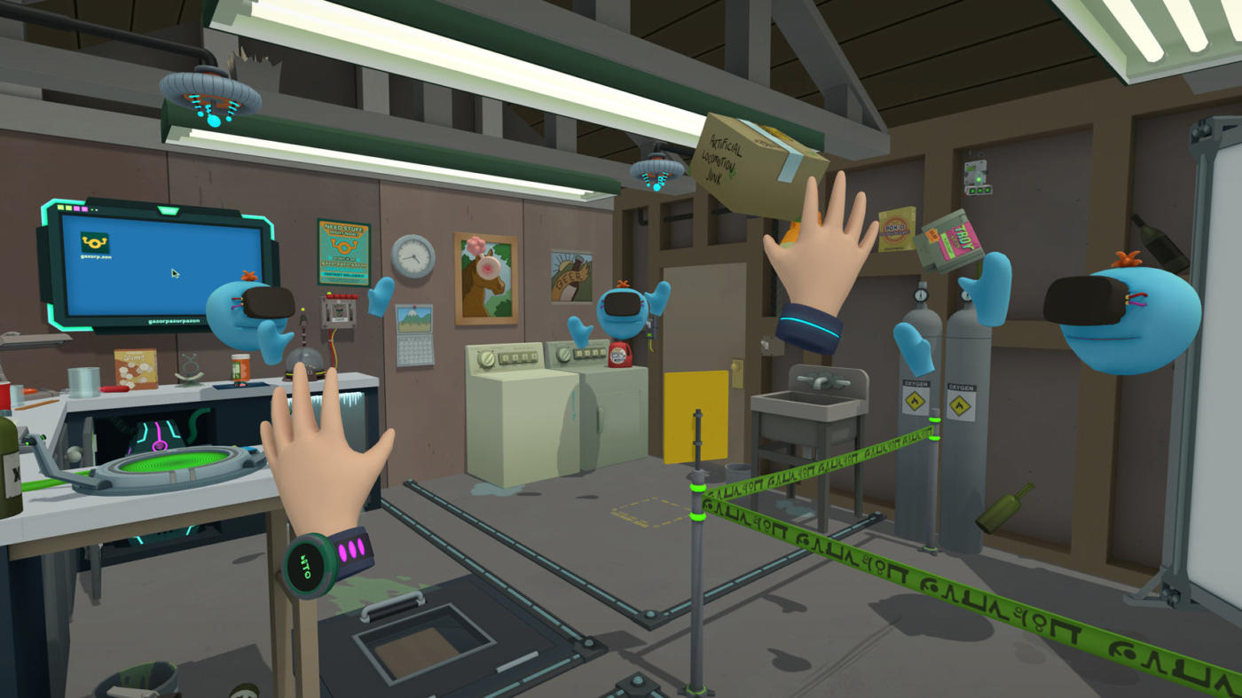 Rick and morty simulator: virtual rick-ality