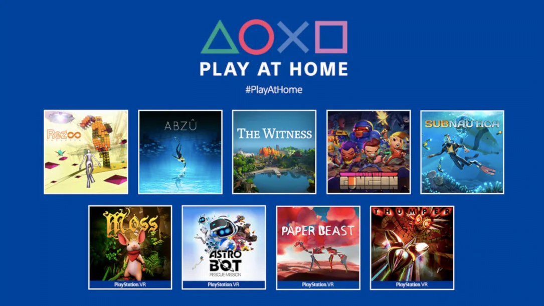 Play at home – annunciati 10 giochi gratis