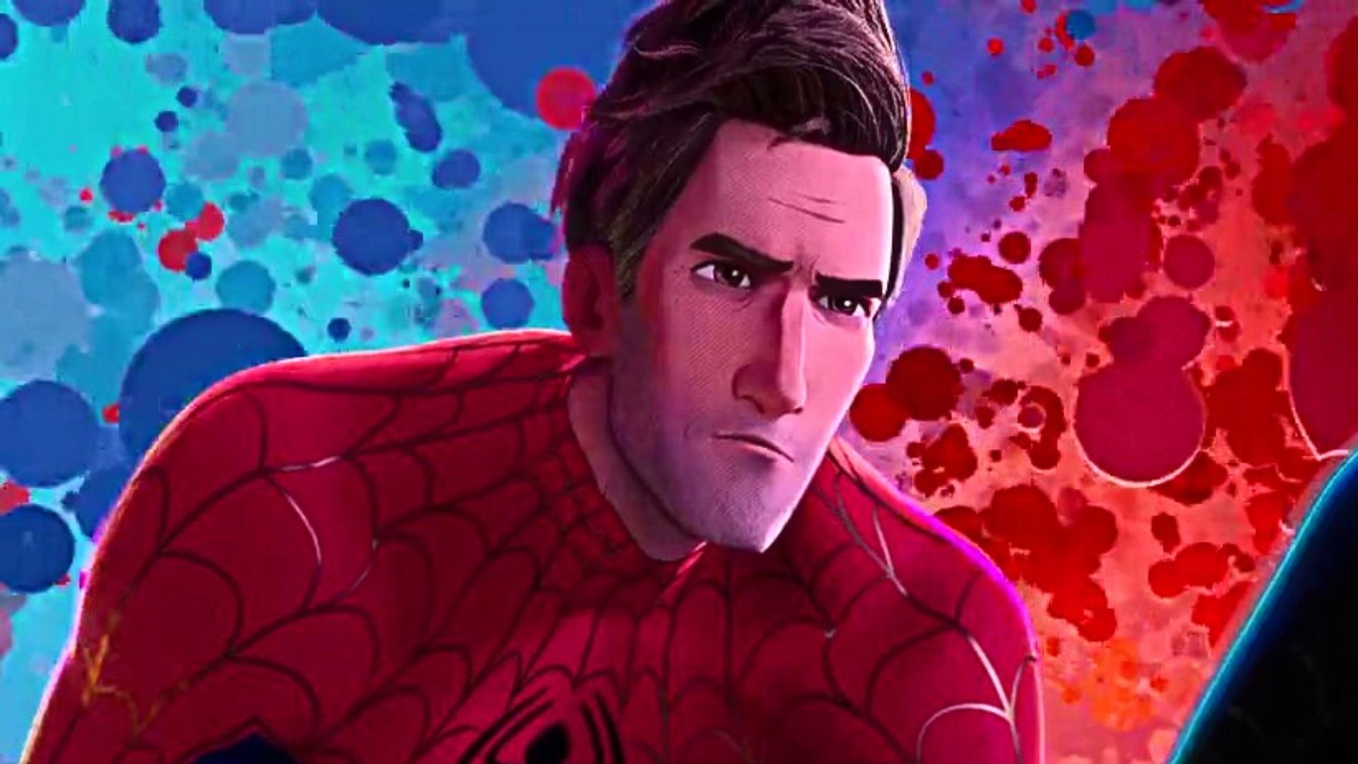 Peter b parker dal film spider-man into the spider-verse