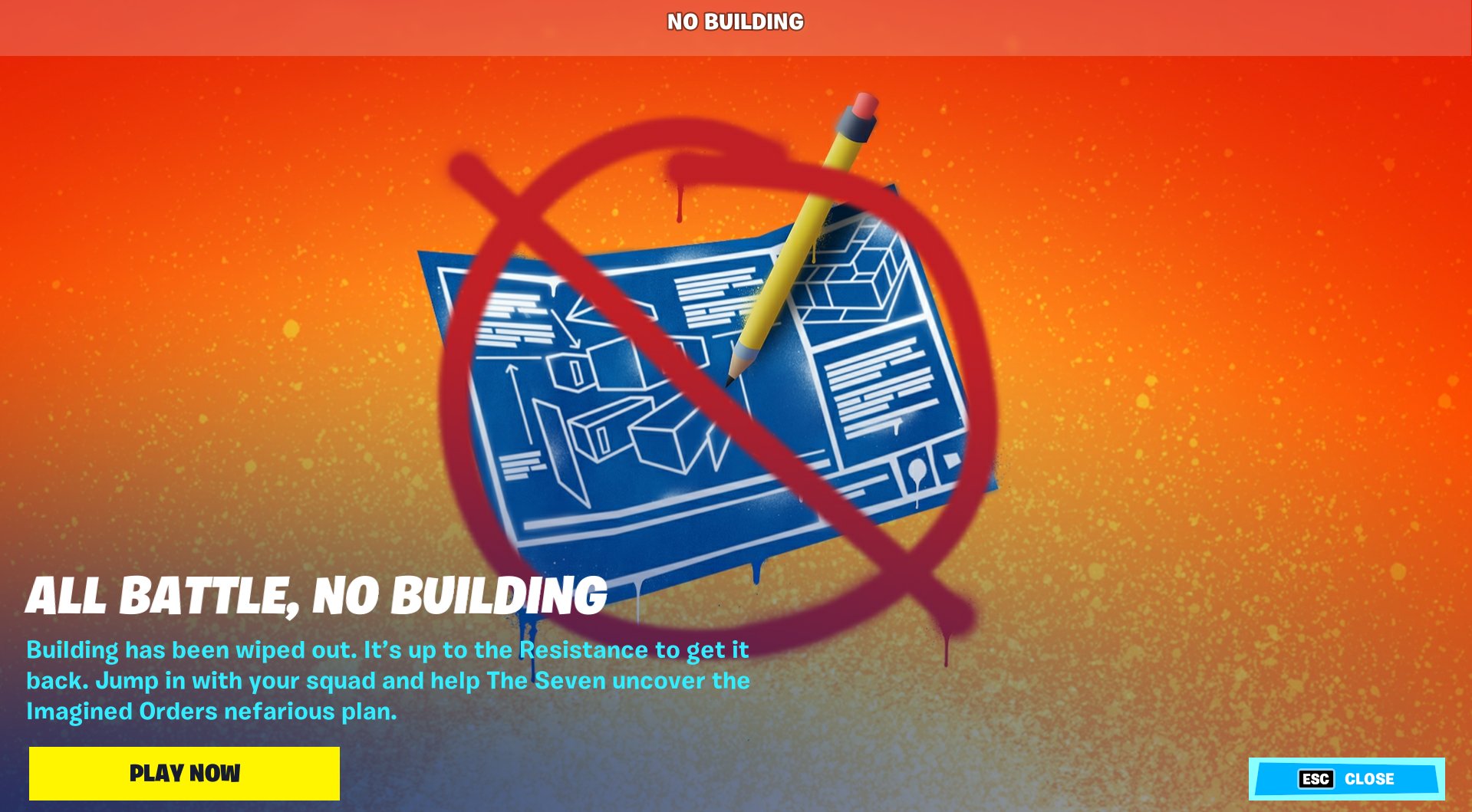 No building season 2 fortnite