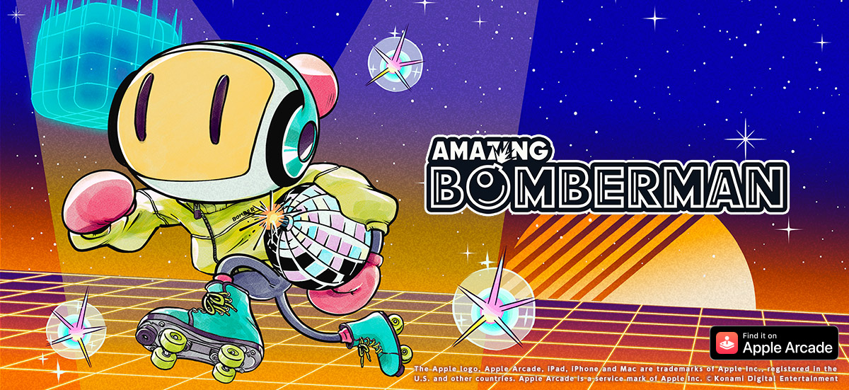 Amazing bomberman: disponibile presto su apple arcade