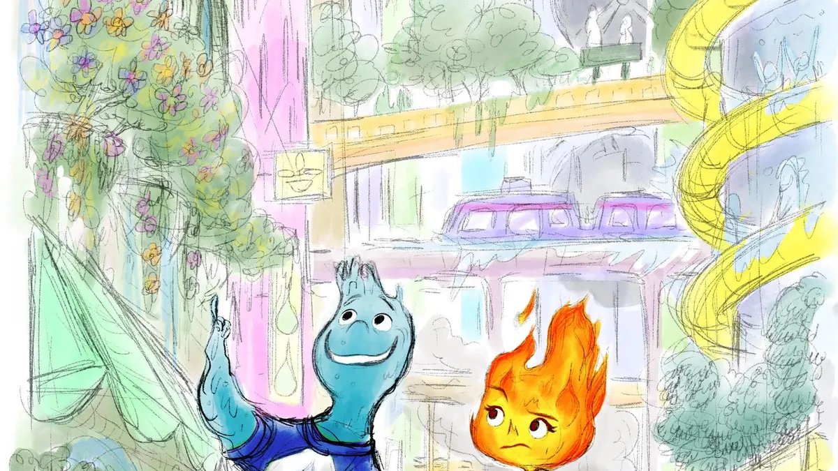 Elemental: ecco il primo teaser del film disney-pixar